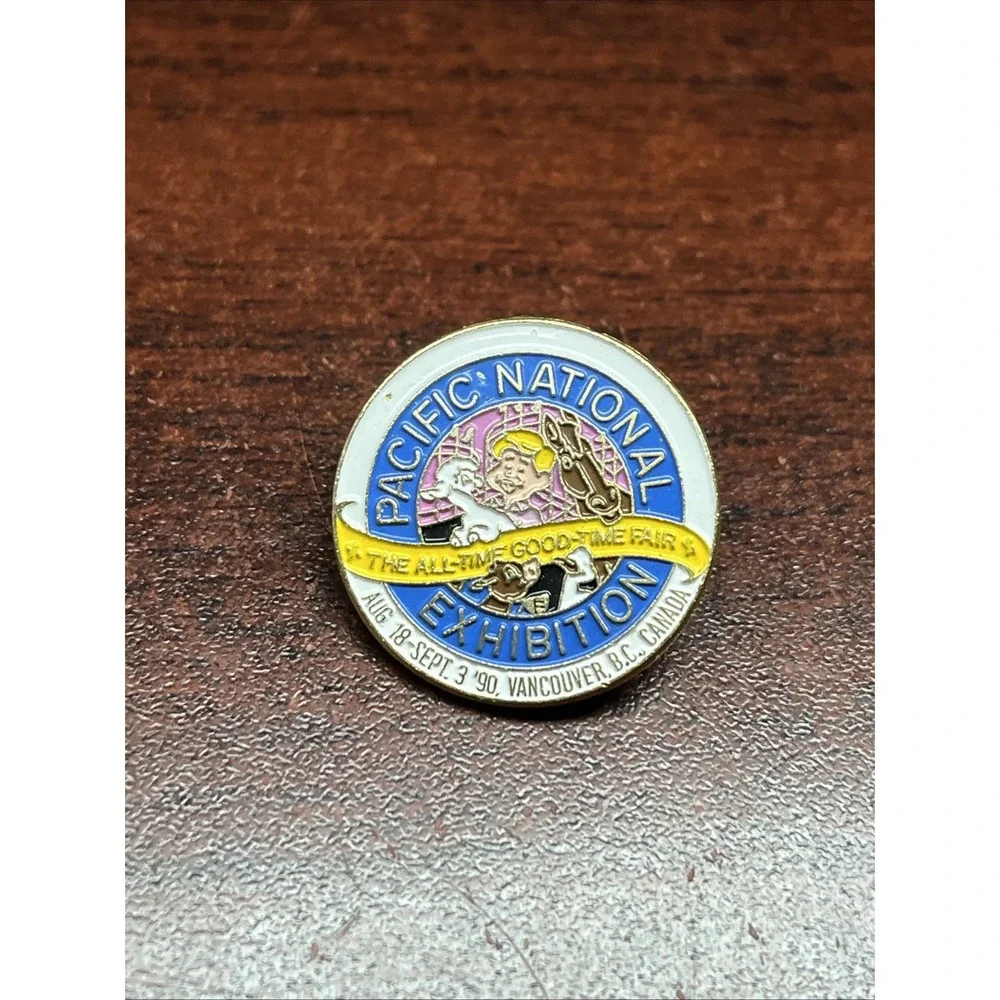 1990 Pacific National Exhibition Vancouver Canada‎ Lapel Hat Pin